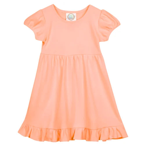Personalized Pumpkin Bow Dress
