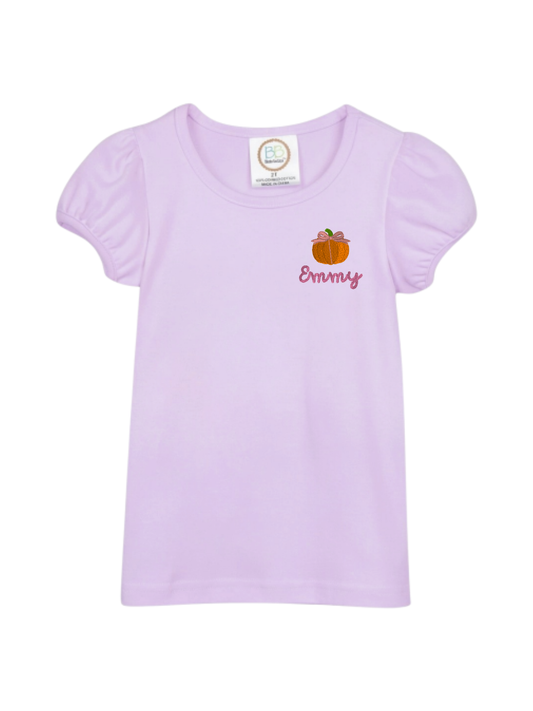 Halloween T Shirt (Girls Puffy Sleeve)