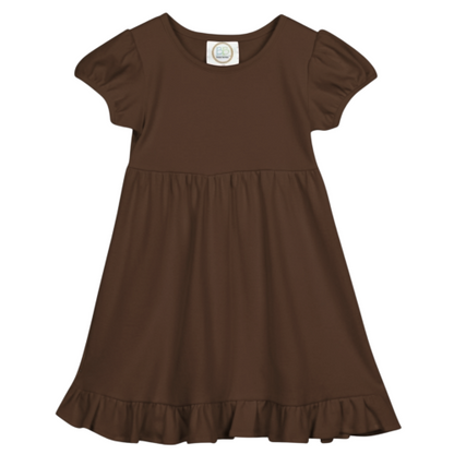 Personalized Pumpkin Bow Dress