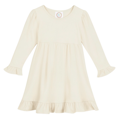 Personalized Pumpkin Bow Dress