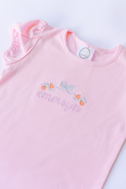 Pumpkin Bow T-shirt