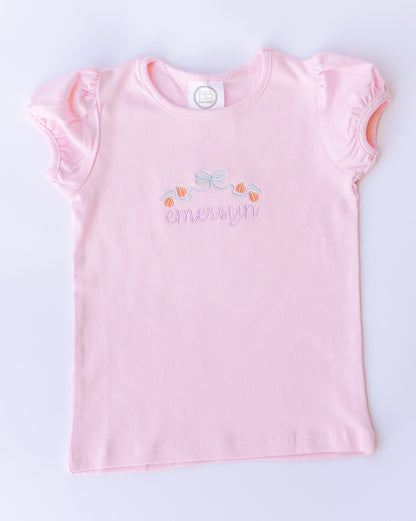 Pumpkin Bow T-shirt