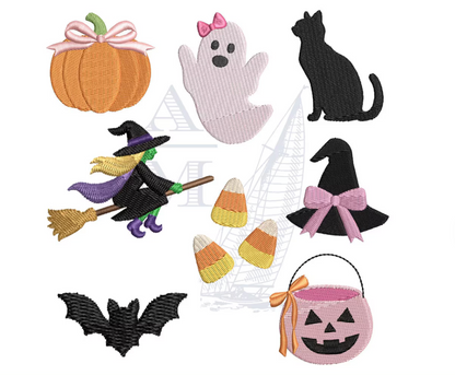 Halloween T Shirt (Girls Puffy Sleeve)